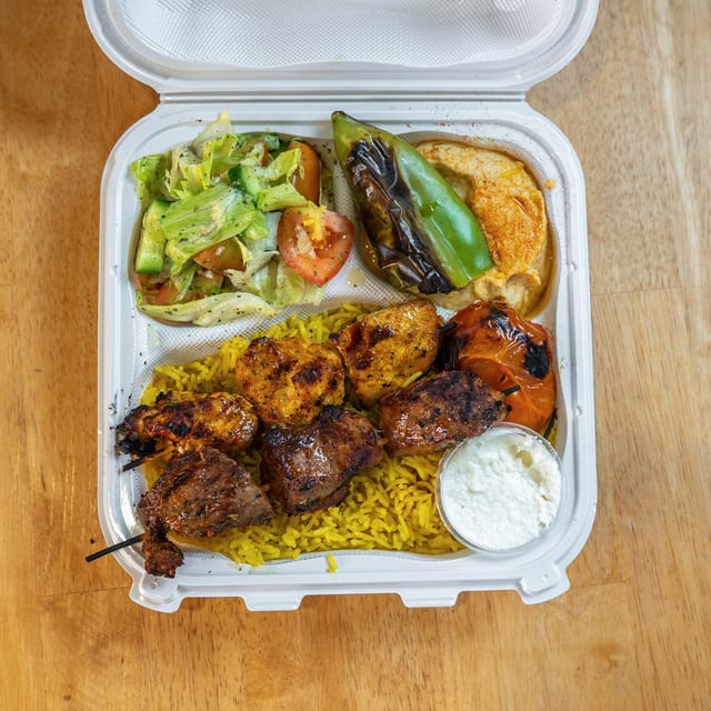 Duet kabob.