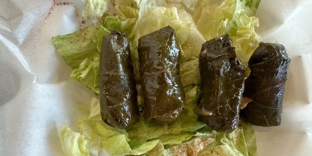 Grape Leaves.