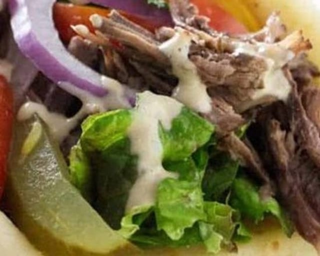 Beef Shawarma (Gyro).